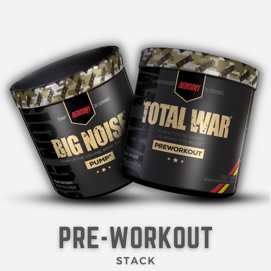 Redcon1 Bring The Noise Stack | Total War | Big Noise | Pre-Workout Stack