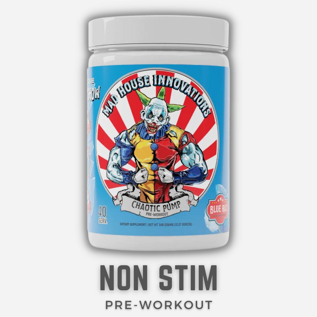 Mad House Chaotic Pump | Pre-Workout | Stim-Free