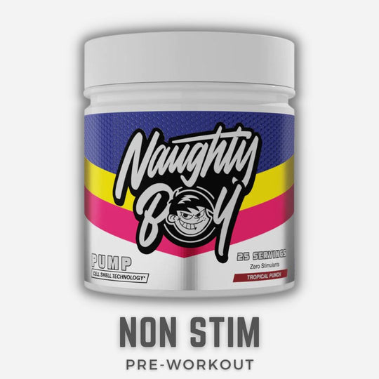 Naughty Boy Pump | Pre-Workout | Stim Free
