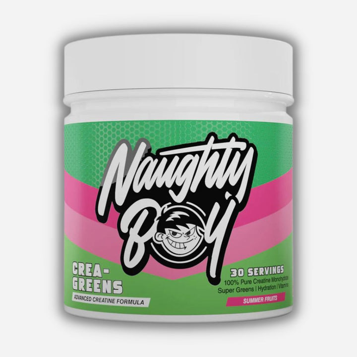 Naughty Boy Crea-Greens | Creatine & Super Greens