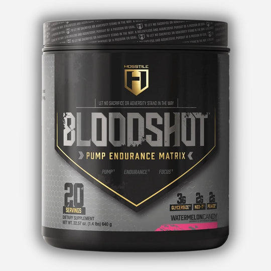 HOSSTILE  Bloodshot | Pre-Workout | Stim Free