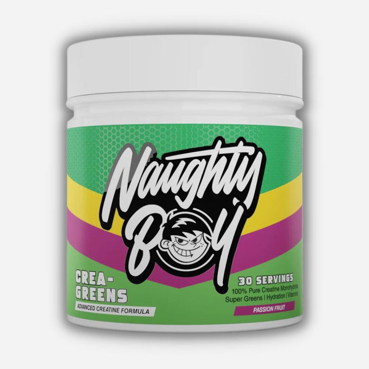 Naughty Boy Crea-Greens | Creatine & Super Greens