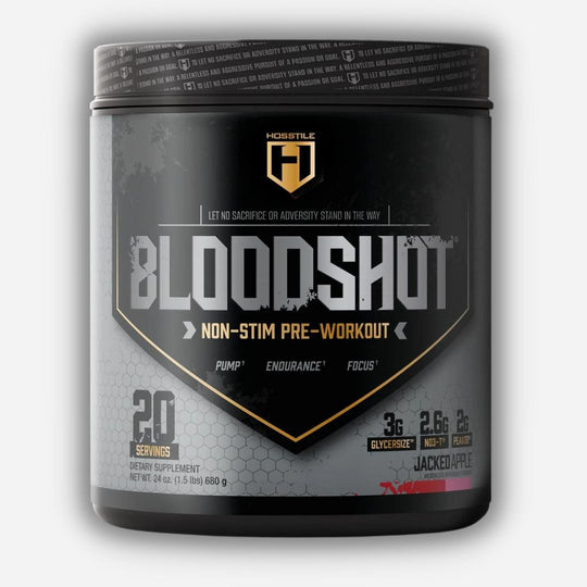 HOSSTILE  Bloodshot | Pre-Workout | Stim Free
