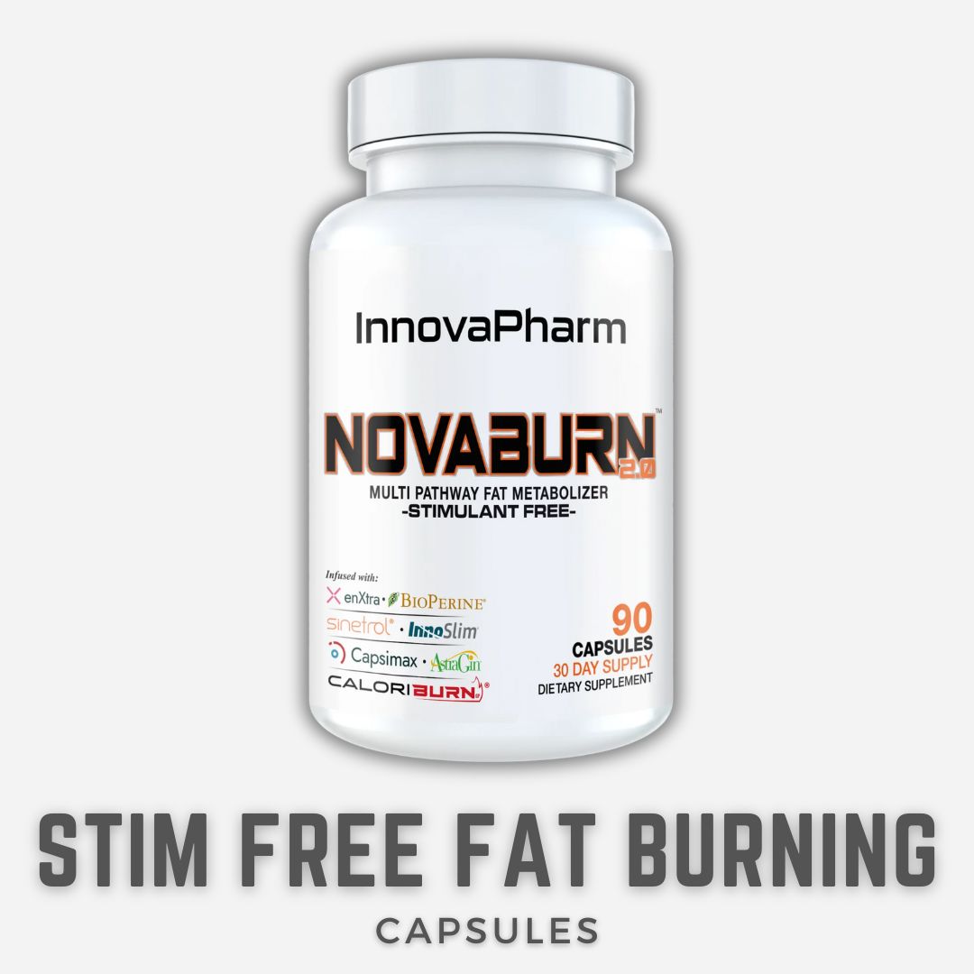 InnovaPharm | Novaburn | Stim Free | Fat Burning Capsules