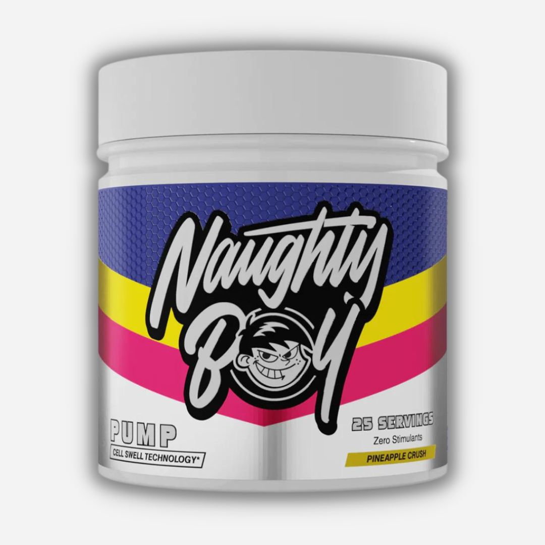 Naughty Boy Pump | Pre-Workout | Stim Free