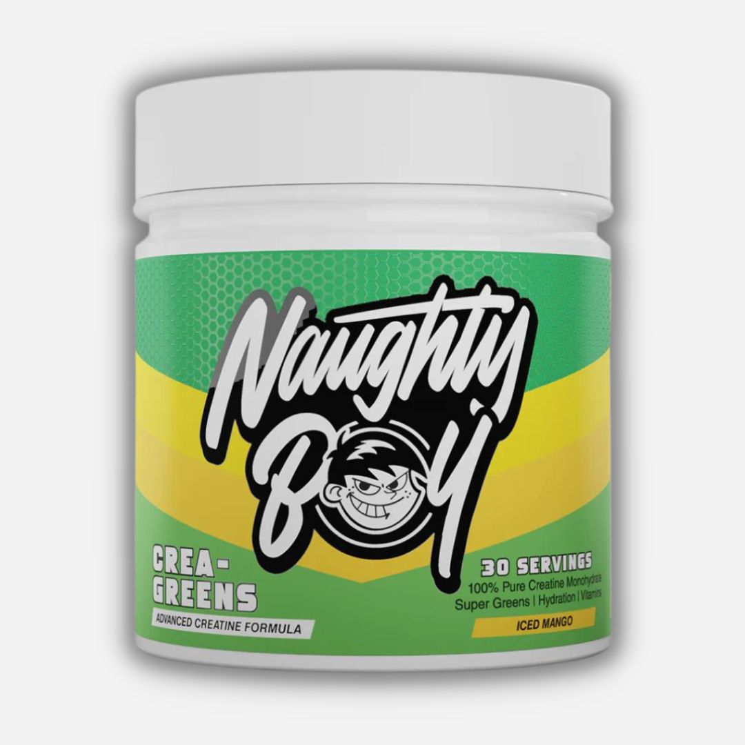 Naughty Boy Crea-Greens | Creatine & Super Greens