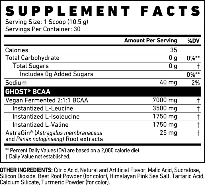 Ghost | BCAA | Amino Acids