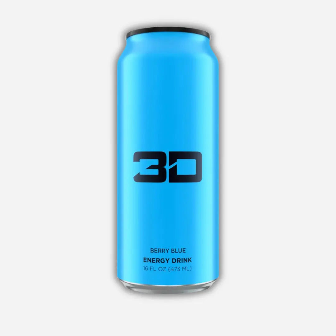 Christian Guzman's 3D Energy Drink - Blue - Berry