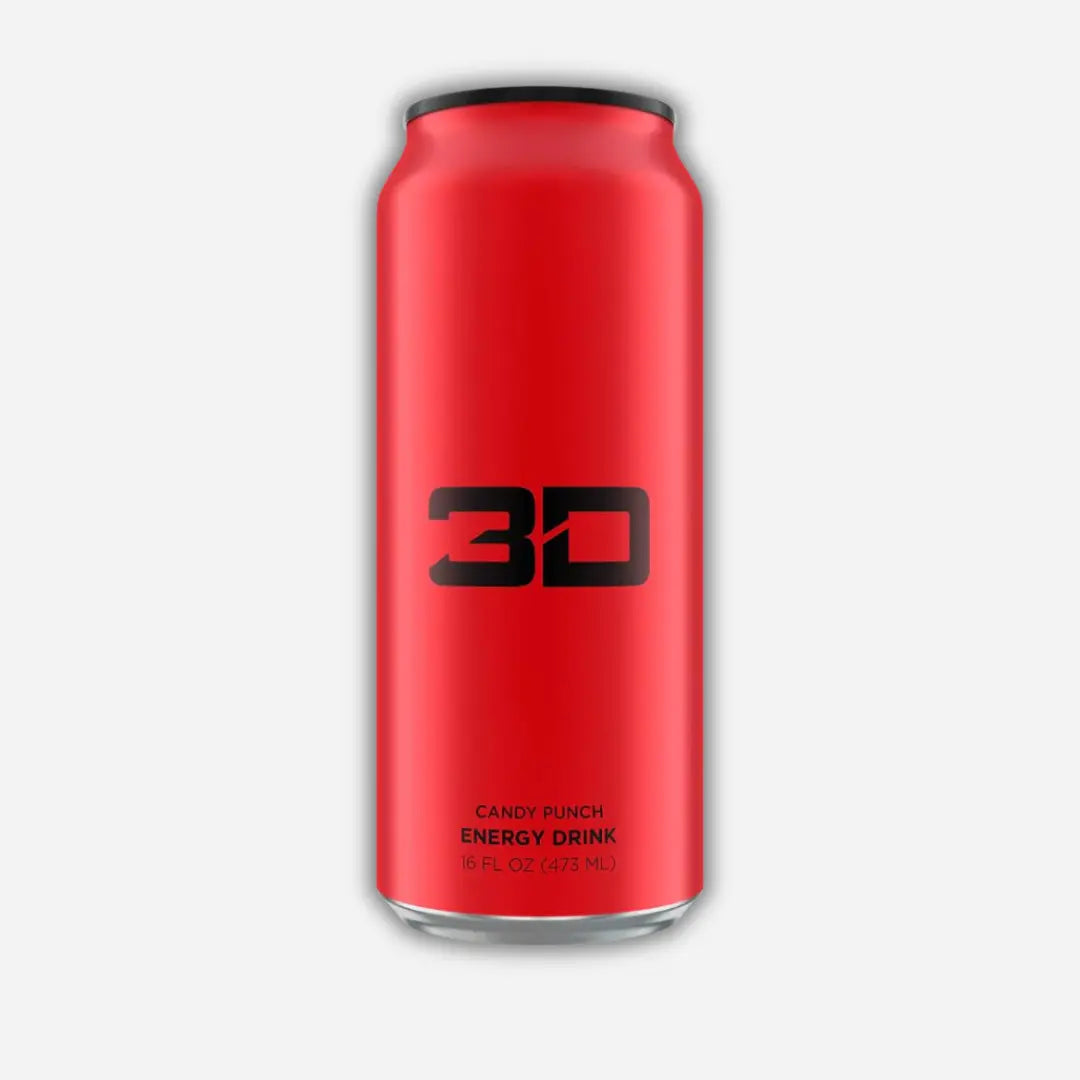Christian Guzman's 3D Energy Drink - Red - Candy Punch