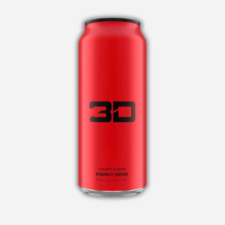 Christian Guzman's 3D Energy Drink - Red - Candy Punch