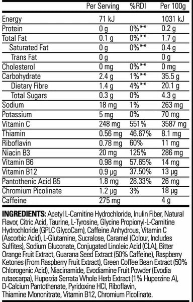 EHP-Labs-Oxyshred-Hardcore-Nutritional-Label