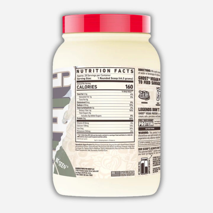 Ghost_Vegan_Protein_Ingredients_Label
