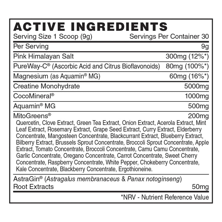 Naughty Boy | Crea-Greens | Creatine &amp; Super Greens