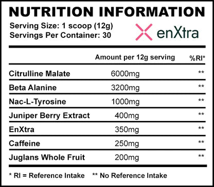 Strom_Sports_StimuMAX_Pro_Ingredients_Label
