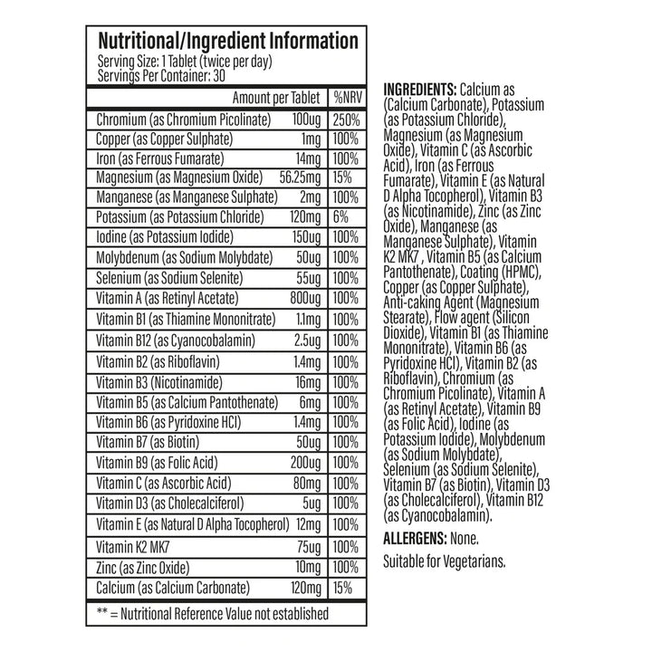 TBJP_The_One_Ingredients_Label