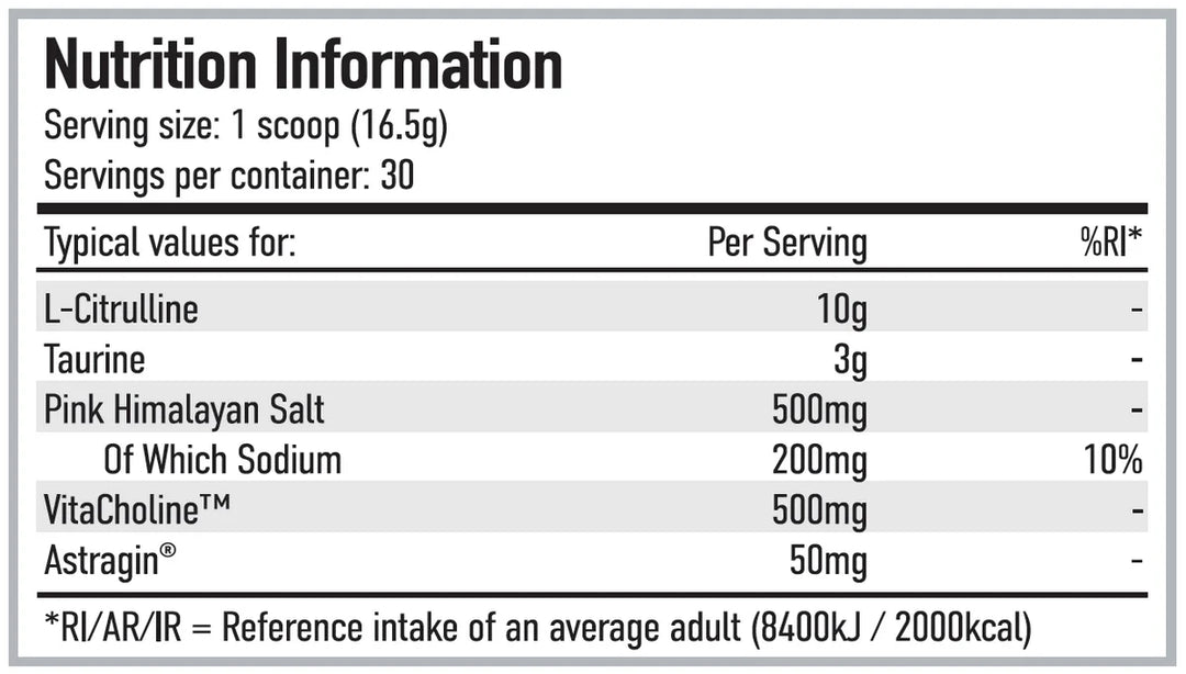 Per4m | Pump | Stim Free Pre-Workout