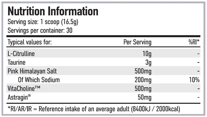 Per4m | Pump | Stim Free Pre-Workout
