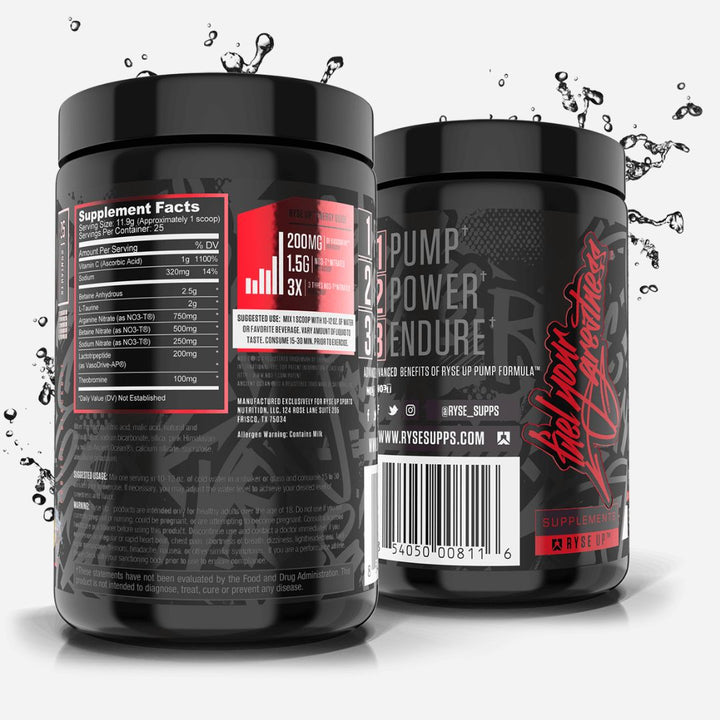 Ryse Blackout Pump | Pre-Workout | Stim Free