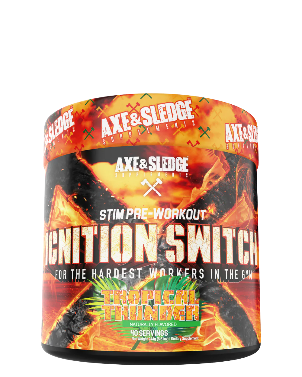 Axe & Sledge Ignition Switch | Pre-Workout