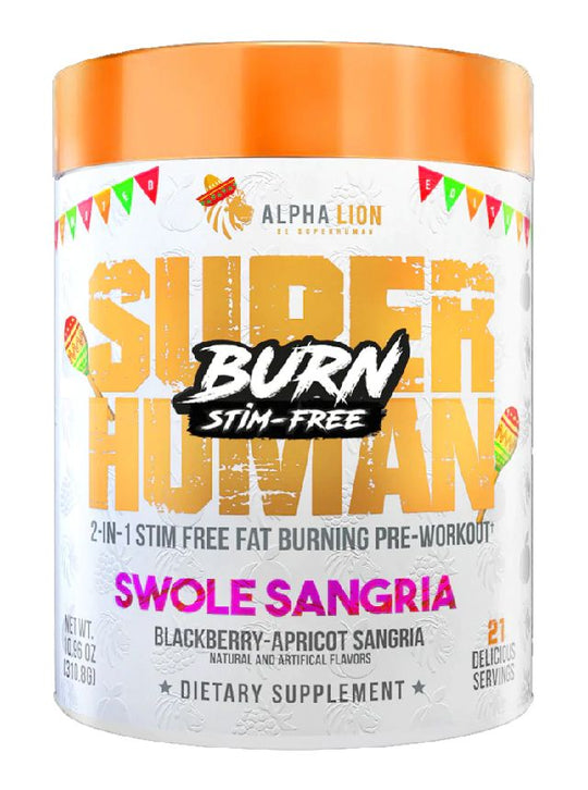 Alpha Lion Superhuman Burn (Stim Free) - The Supps House LTD