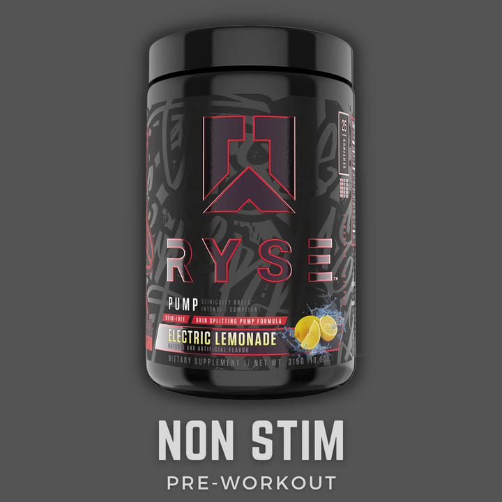 Ryse Blackout Pump | Pre-Workout | Stim Free