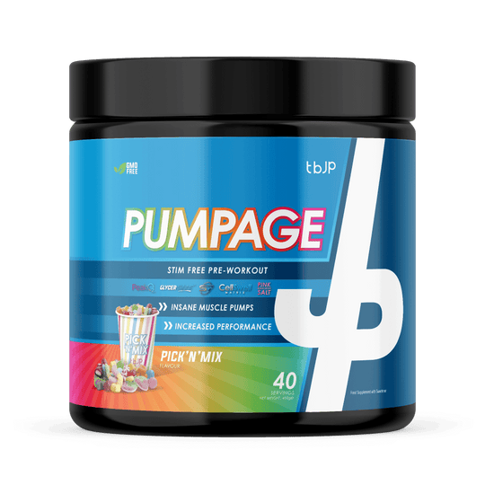 Trained By JP Pumpage | Pre-Workout | Stim Free